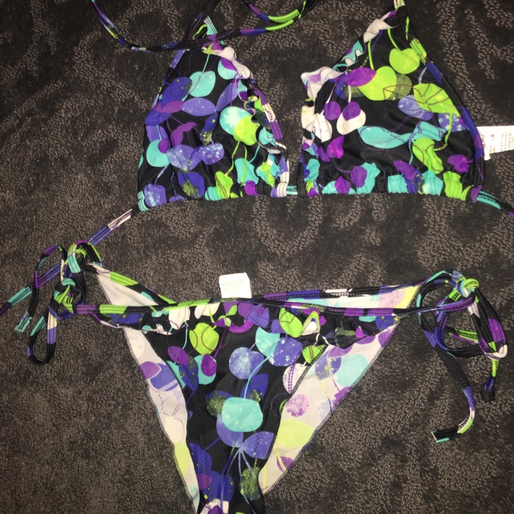 two piece women’s bathing suit